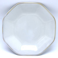 美濃陶苑 白ナマコ71/2八角皿 5個組 30-50-3 1セット(5個)（直送品）