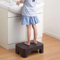 リバティーコーポレーション 踏み台 ブラウン 高さ14cm LD-138 1個（直送品）