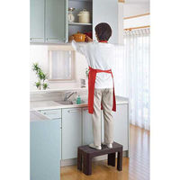 リバティーコーポレーション 踏み台 ブラウン 高さ30cmワイド LC-143 1個（直送品）