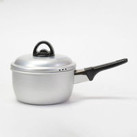 リバティーコーポレーション 片手鍋 14cmアルミ 軽量 ガス火専用 LD-366 1個（直送品）