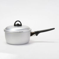 リバティーコーポレーション 片手鍋 16cm アルミ 軽量 ガス火専用 LD-367 1個（直送品）