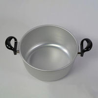 リバティーコーポレーション 両手鍋 24cm アルミ 軽量 ガス火専用 LD-372 1個（直送品）