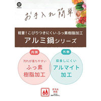 リバティーコーポレーション 片手鍋 16cm アルミ ガス火専用 軽量 LD-375 1個（直送品）