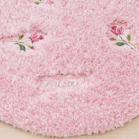 センコー SDS スイートローズ バスマット 約45×60cm ピンク SDS250414 1枚（直送品）