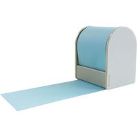 ロルフ シングル 50mmx10m パステルブルー [ディスペンサー:グレー] 705-0061-054 1セット(2個)（直送品）