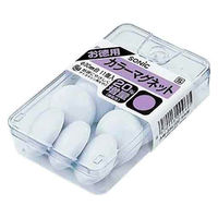 ソニック カラーマグネット 直径30mm 11個入 プラケース入り 白 AW-234 1セット(3個)（直送品）