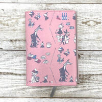 学研ステイフル MOOMIN ムーミン ブックカバー 文庫サイズ ピンク F16056 1個（直送品）