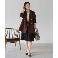 ボンマックス Aラインスカート ブラック 15号 AS2808 AS2808-16-15G 1着（直送品）