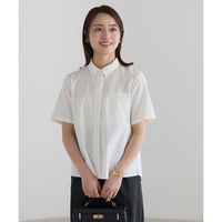 ボンマックス 半袖ブラウス ホワイト 17号 AUB4301 AUB4301-15-17G 1着（直送品）