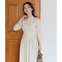 ボンマックス ワンピース ベージュ 19号 AUO5302 AUO5302-1-19G 1着（直送品）