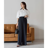 ボンマックス ワイドパンツ ネイビー L AUP6302 AUP6302-8-L 1本（直送品）