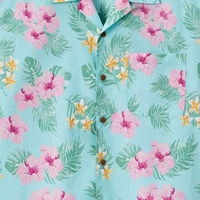 ボンマックス アロハシャツ(ハイビスカス柄) ブルー LL FB4577U FB4577U-7-LL 1着（直送品）