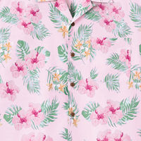 ボンマックス アロハシャツ(ハイビスカス柄) ピンク SS FB4577U FB4577U-9-SS 1着（直送品）