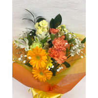 welzo 季節のお祝い花束 気持ち伝わるイエローブーケ 4933136989764 1束（直送品）