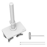 Ergotron LX Pro ラージ クランプベース ホワイト 98-727-290 1台（直送品）