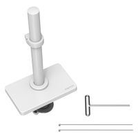 Ergotron LX Pro ラージ グロメットマウントベース ホワイト 98-729-290 1台（直送品）