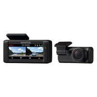 KENWOOD 2カメ ドライブレコーダー 駐車監視録画 DRV-D40W 1台（直送品）