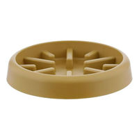 ベストコ フラワーポット用 根腐れ防止 プレート 受け皿 4号 イエロー MA-3250 1個（直送品）