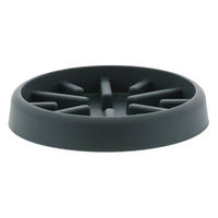 ベストコ フラワーポット用 根腐れ防止 プレート 受け皿 5号 グリーン MA-3253 1個（直送品）