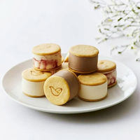 京都チーズケーキ専門店 ソラアオ　アイスチーズケーキサンド 3種計6個【1箱】　ギフトカード　スタンダード封筒（直送品）