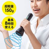 拡声器　メガホン　スピーカーマイク　ハンドマイク型　MM-SPAMP11N　サンワサプライ　1個（直送品）