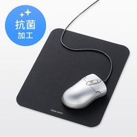 サンワサプライ 抗菌マウスパッド MPD-AM1BK 1個