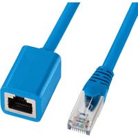 サンワサプライ カテゴリ6STP延長LANケーブル ブルー・2m KB-STP6EX-02BL 1本（直送品）