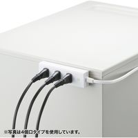 サンワサプライ 雷ガードタップ TAP-SP2113MG-1WN 1個