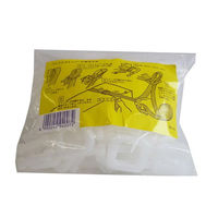 PPバンド白200ｍ/バンドストッパー50Pセット Ｂ200/Ｂ011 1セット(3セット入) 宮島化学工業（直送品）