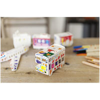 コクヨ 立体ぬりえワークブック のりもの編 KE-WC23 1冊