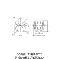 TMEHジャパン アルミパイプローラーガイド PRG-2805B 1個（直送品）