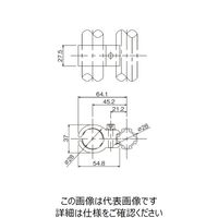 TMEHジャパン アルミパイプホルダーセット APHA-3027 1セット（直送品）