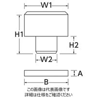 オーエッチ工業 コンビカッパー替ヘッド(1) CO-30WH 1セット(6個)（直送品）