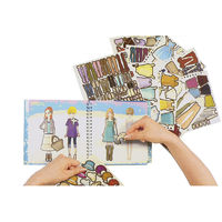 コクヨ 着せ替えシールブック おしゃれノート KE-WC18 1冊