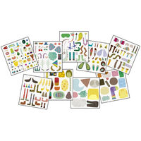 コクヨ シールブック へんてこどうぶつ どんなどうぶつ？ KE-WC17 1冊