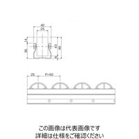 TMEHジャパン プラコン40(縁受けローラー) GP4050D-3-ESD 1本（直送品）