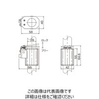 TMEHジャパン ワンウェイスライドストッパー AHST-555 1個（直送品）