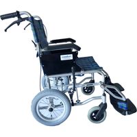 チノンズ 12型タイヤサイズ アルミ製折畳 車椅子 HAPPY MODE12 4580232640220 1台（直送品）