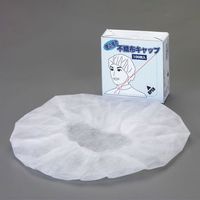 エスコ [白] クリーンキャップ(100枚) EA355AB-11WA 1セット(300枚:100枚×3箱)（直送品）