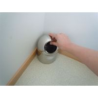 エスコ 130x130x180mm ダストボックス(ステンレス製) EA995A-21A 1セット(3個)（直送品）