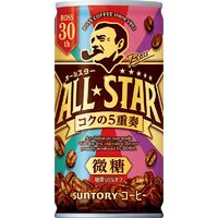 【缶コーヒー】サントリー BOSS（ボス） オールスター 185g 1箱（30缶入）
