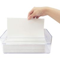 オーエ ペーパータオル・ティッシュケース クリア 80936 1個