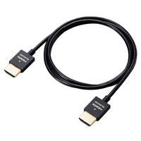 HDMIケーブル HDMI1.4ケーブル スーパースリム 1.0m ブラック エレコム 1個（わけあり品）
