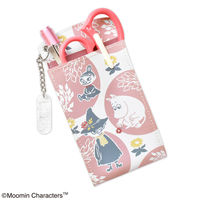 セントレディス ムーミン胸ポケット用ペンケース ピンク ST-CNM0015 1セット(5個入)（直送品）