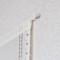 ユニベール 暖簾 バラ柄 レース調 シンプル カメオ風 バテンバラ 850×1500mm ローズ 1枚（直送品）