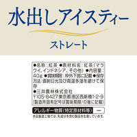 日東紅茶 水出しアイスティーストレートティー 1袋(10バッグ入) ティーバッグ