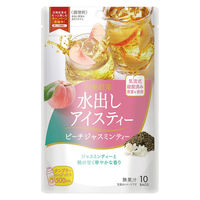 日東紅茶 水出しアイスティーピーチジャスミンティー 1セット(10バッグ×6) ティーバッグ