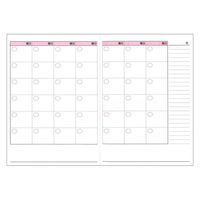 ダイゴー ギンガムチェック家計簿 A5 ブルー J1236 1冊（直送品）