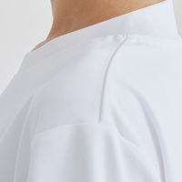 アイトス スロープネック半袖Tシャツポケット無WHLL 40503-001-LL 40503 1枚（直送品）