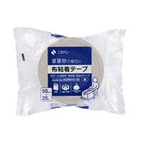 ニチバン 布粘着テープ 102RN10ー50 銀 50mm×25ｍ  1巻